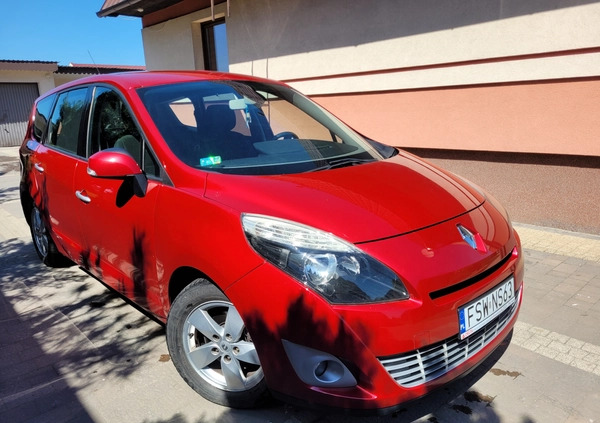 Renault Scenic cena 8900 przebieg: 220111, rok produkcji 2010 z Sława małe 46